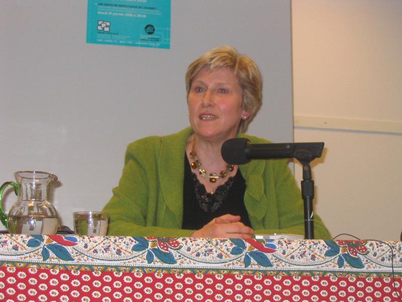 MJThiel1.JPG - Conférence-Débat avec Marie-Jo THIEL - Mardi 29 janvier 2008