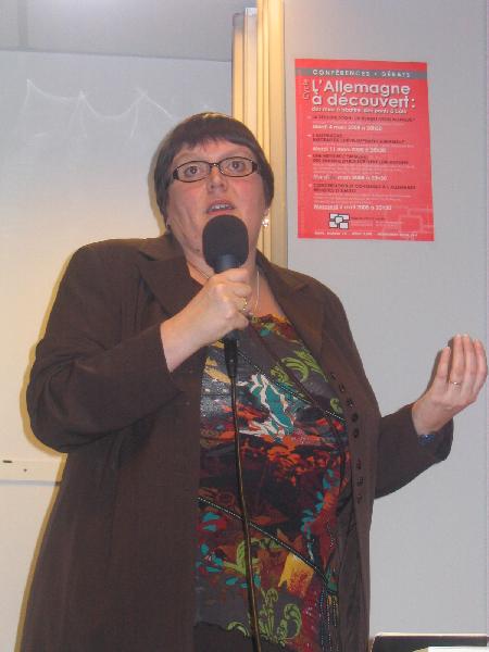 Wydmusch1.JPG - Solange WYDMUSCH - La Réunification : Un rendez-vous manqué ?Mardi 4 mars 2008